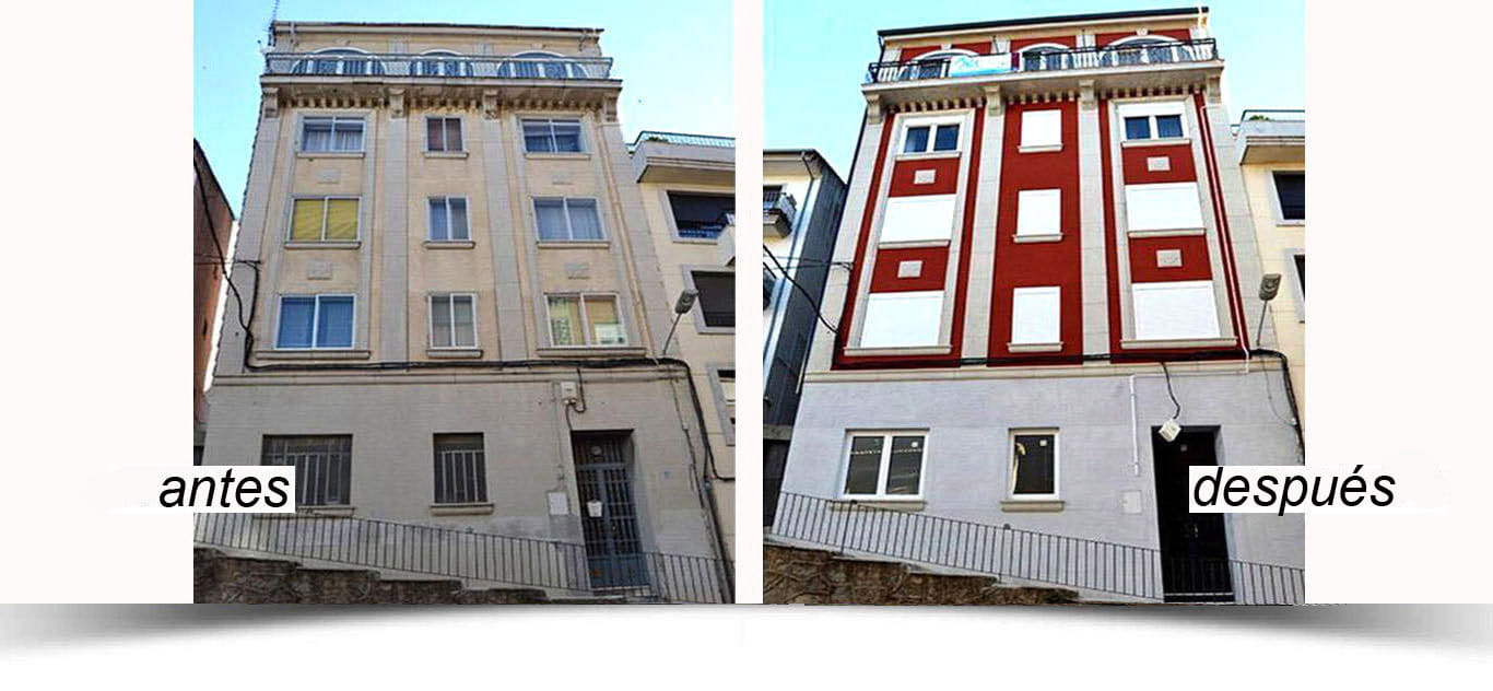 rehabilitacion fachadas castellon